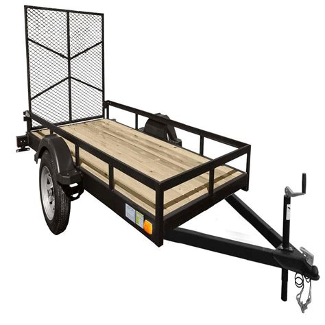 From timelines to supplies, there are plenty of different variables that can shape a home improvement project. . Home depot utility trailers